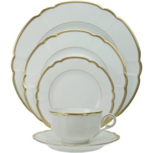 COLETTE GOLD 5PC PLACE SETTING