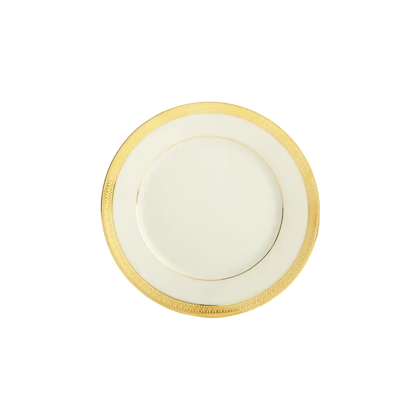 Haviland & Parlon Malmaison Gold With Filet Bread & Butter Plate