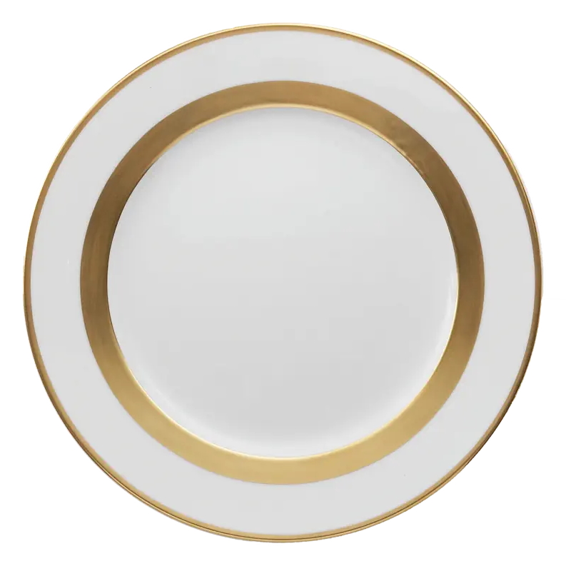 Haviland & Parlon William Gold Dinner Plate