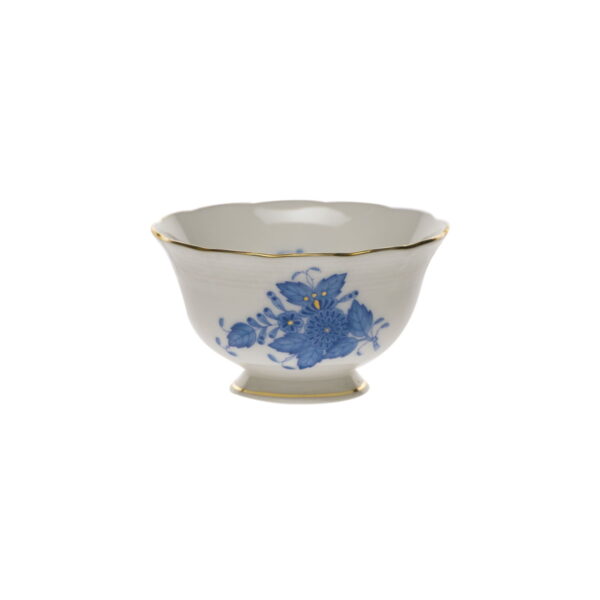 Herend Chinese Bouquet Blue Open Sugar Bowl
