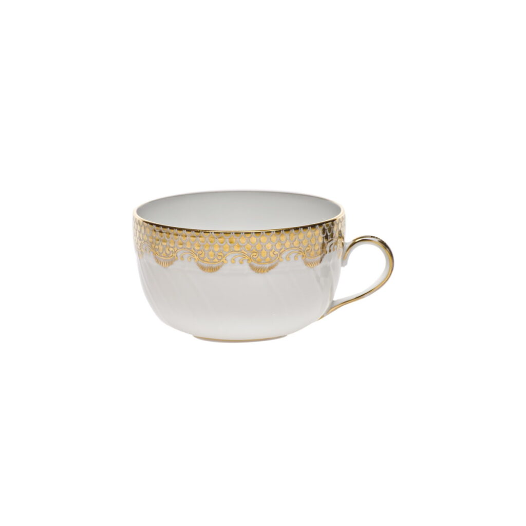 Herend Fish Scale Gold Canton Cup
