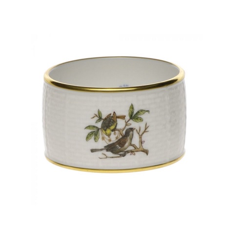 Herend Rothschild Bird Napkin Ring