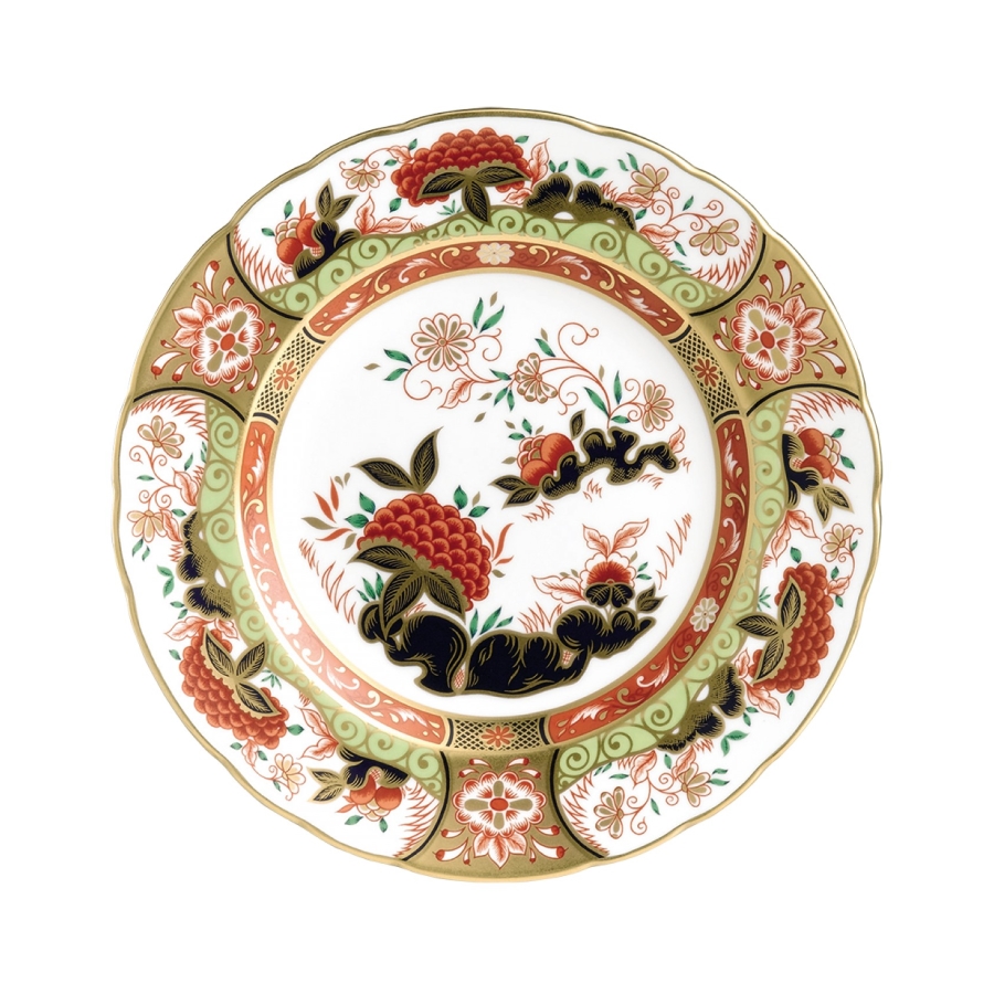 GOLDEN PEONY ACCENT PLATE