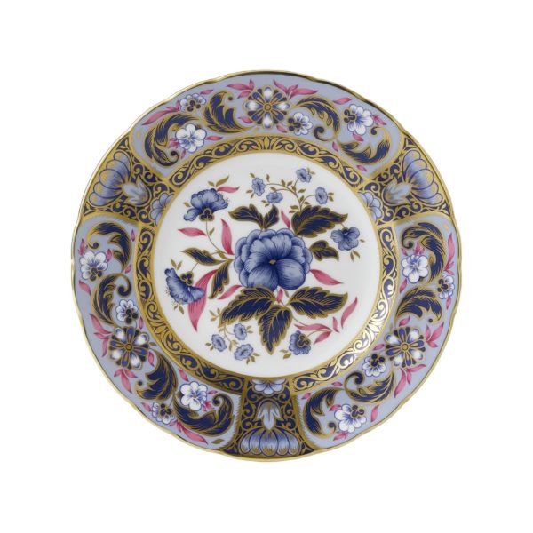 BLUE CAMELLIAS ACCENT PLATE
