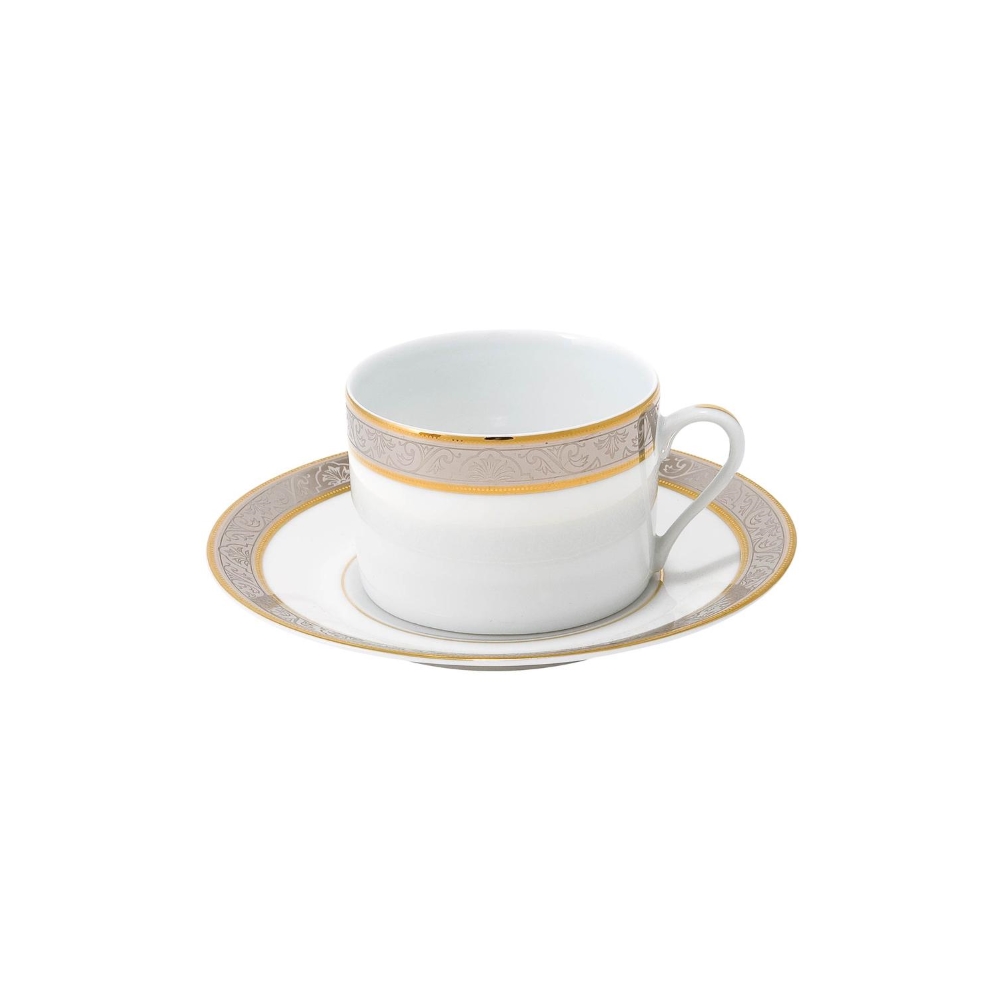 Deshoulieres Orléans Tea Saucer