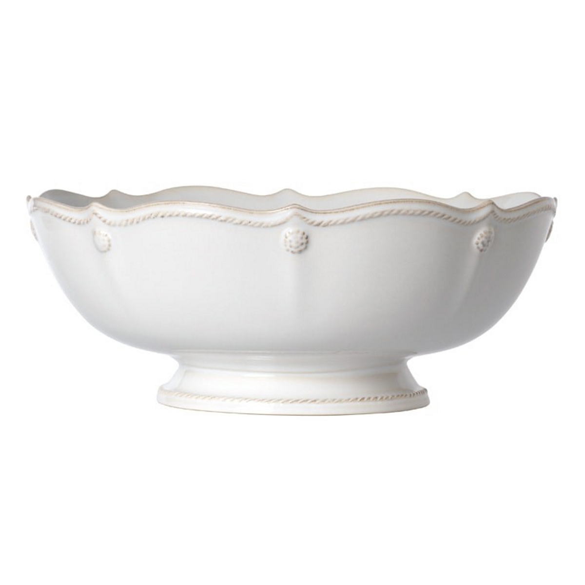 Puro Whitewash Footed Fruit Bowl - By Juliska main image 1