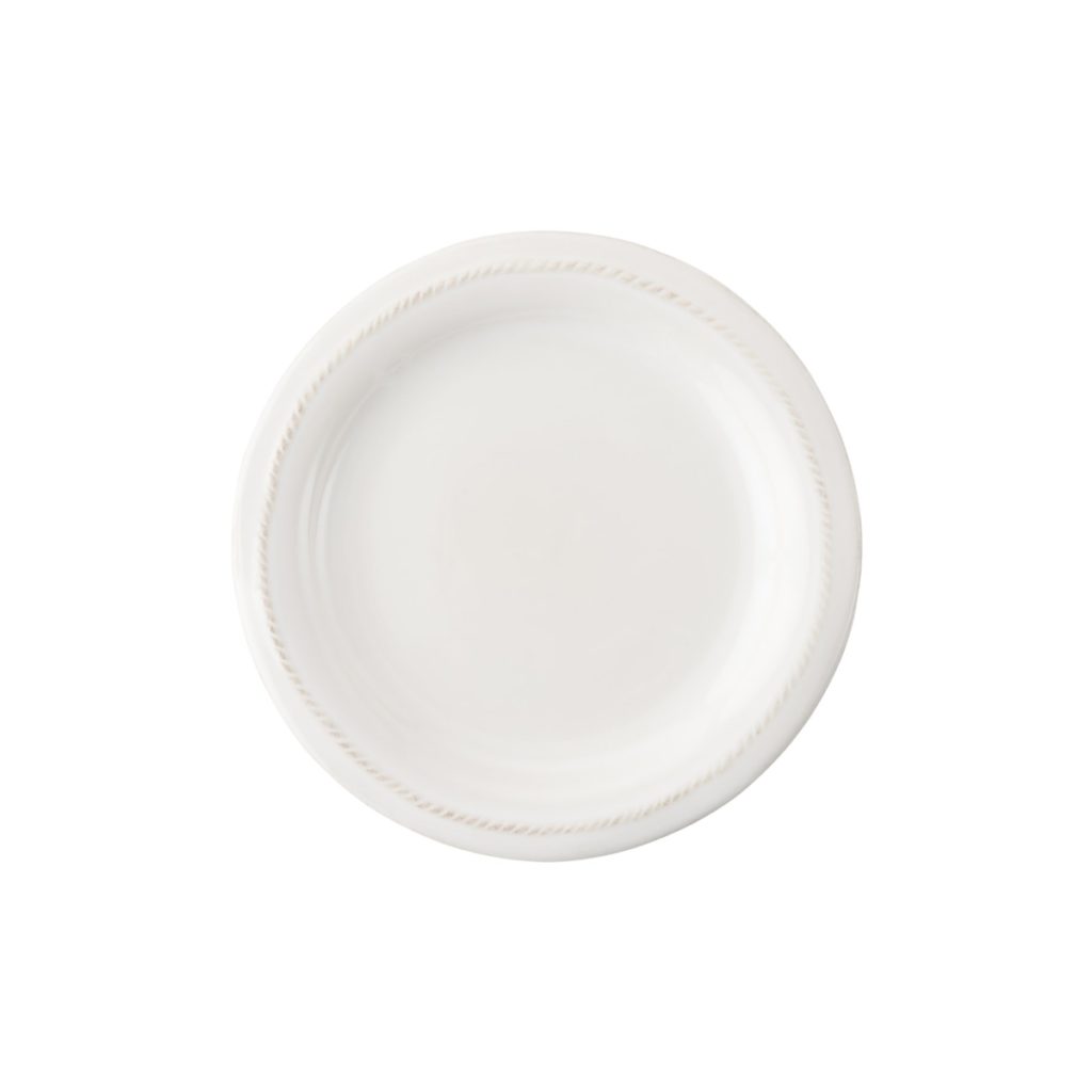 BERRY ROUND SIDE PLATE WHITE