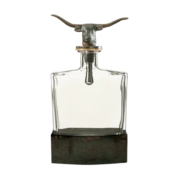 Jan Barboglio Nueces Longhorn Decanter