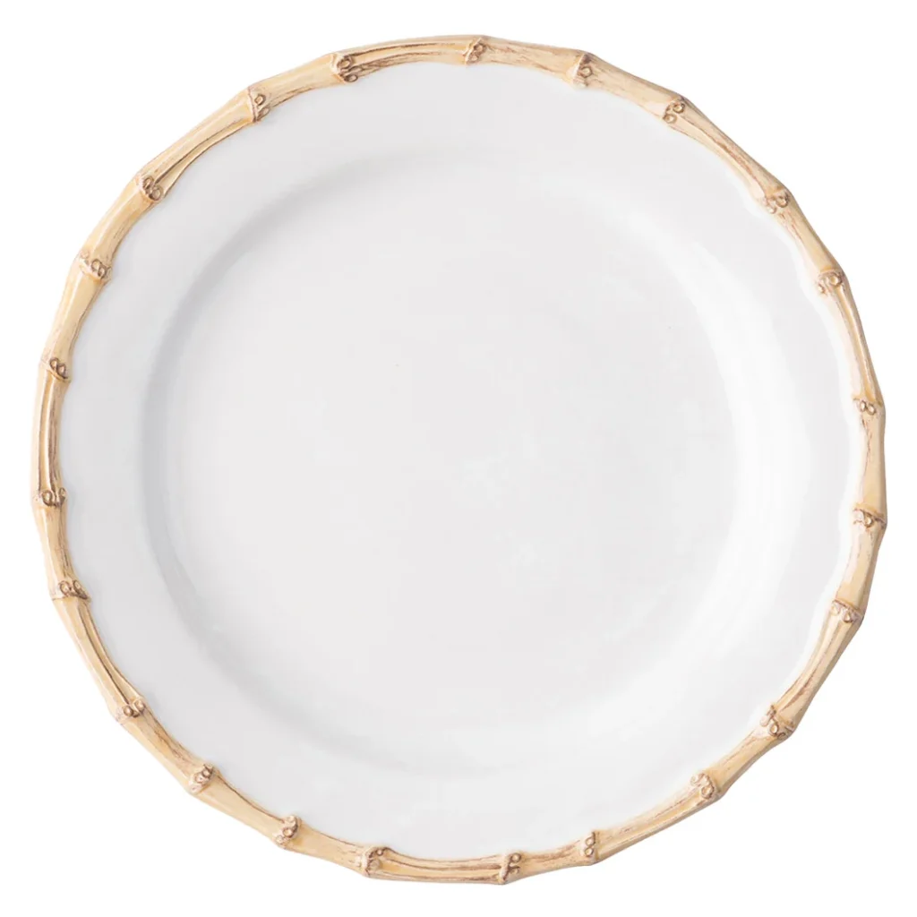 Juliska Bamboo Dinner Plate - Natural