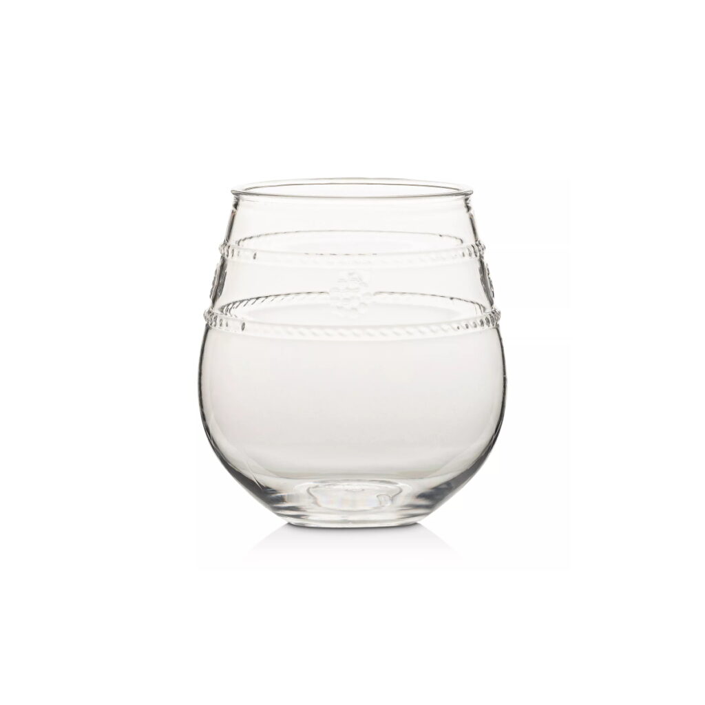 Juliska Isabella Acrylic Stemless Wine Glass