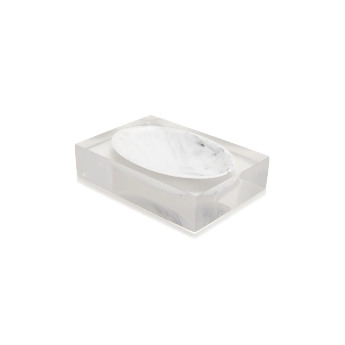 Kassatex Ducale Soap Dish - White