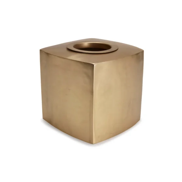 Kassatex Nile Tissue Holder - Brass