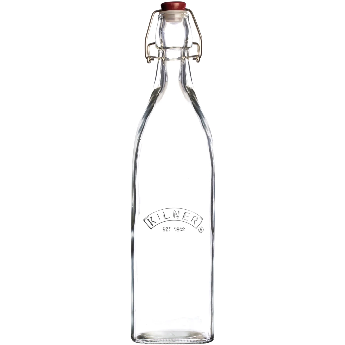 Kilner Clip Top 1 Liter Square Bottle