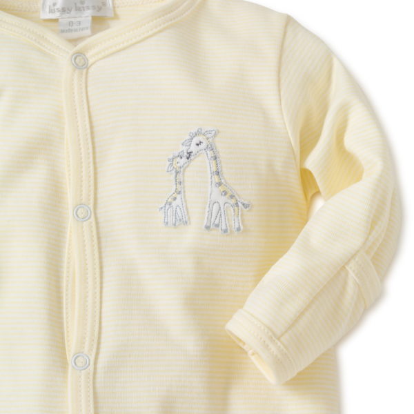 Kissy Kissy Giraffe Generations Stripe Footie