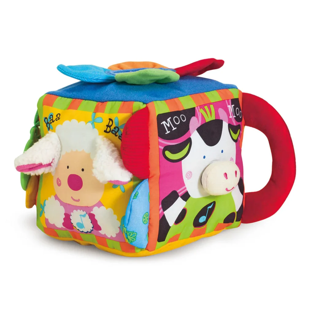 K’s Kids Musical Farmyard Cube Learning Toy2