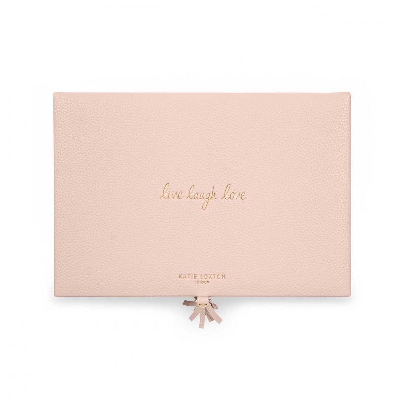 Live Laugh Love Tassel Jewelry Box Pink Live Laugh Love Tassel Jewelry Box Pink
