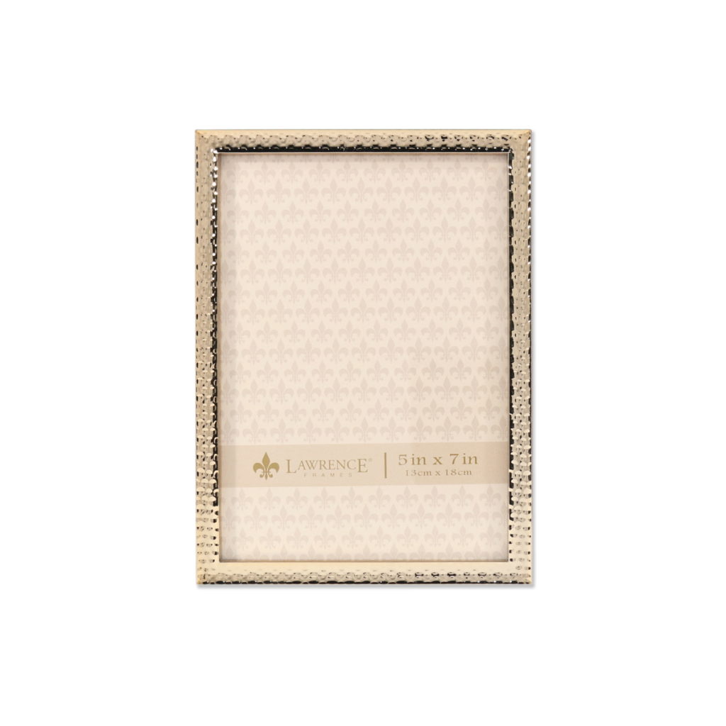 Lawrence Gold Hammer 5x7 Picture Frame