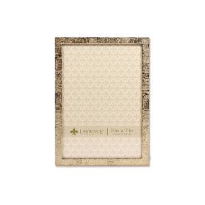 Lawrence Gold Linen 5x7 Picture Frame