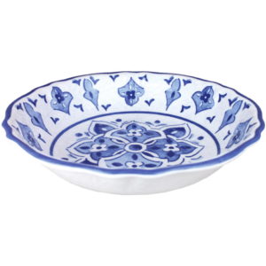 Le Cadeaux Moroccan Blue Salad Bowl