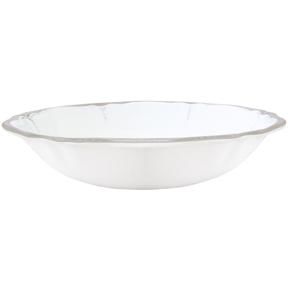 Le Cadeaux Rustica White Salad Bowl