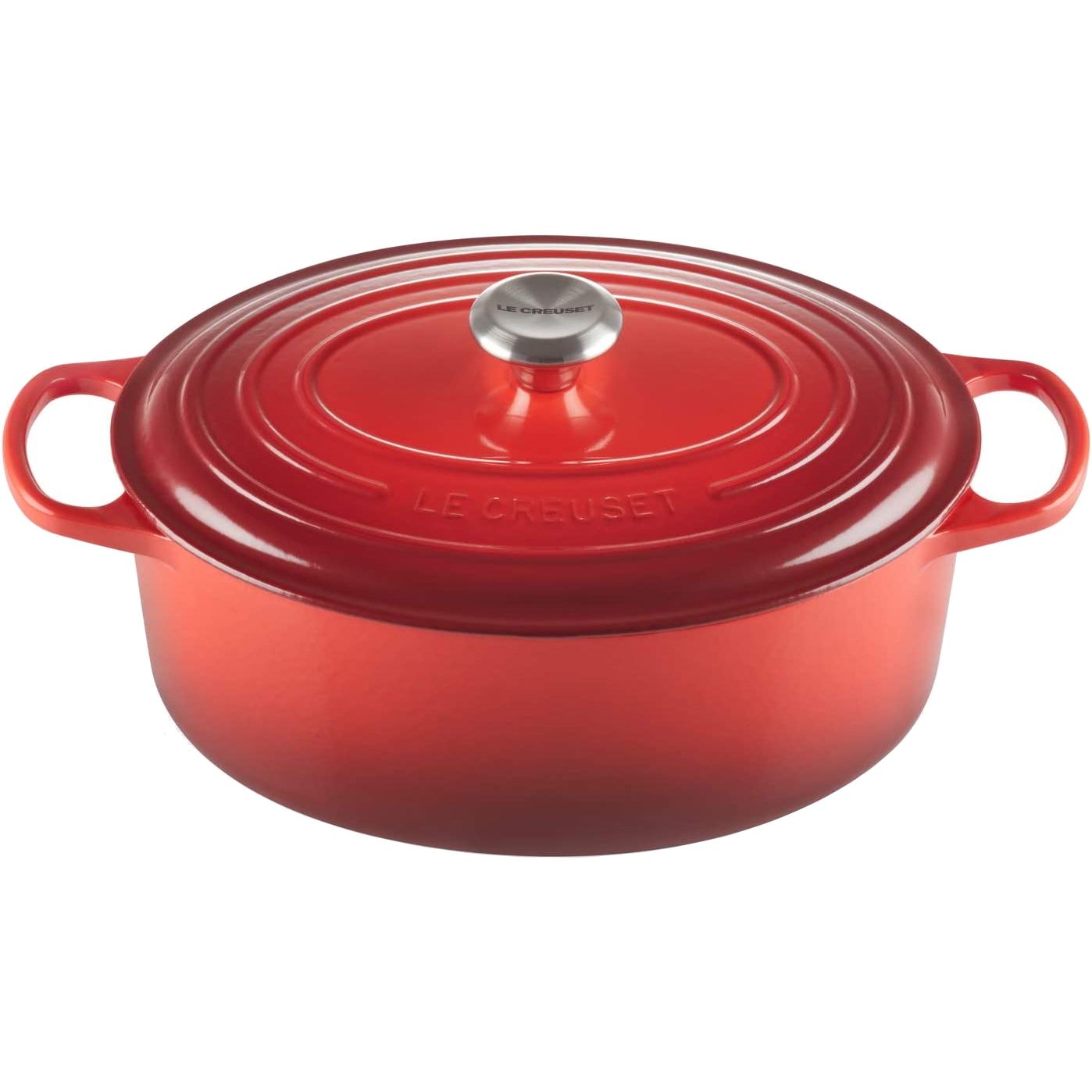 Le Creuset 6.75 Qt Oval Dutch Oven - Cerise