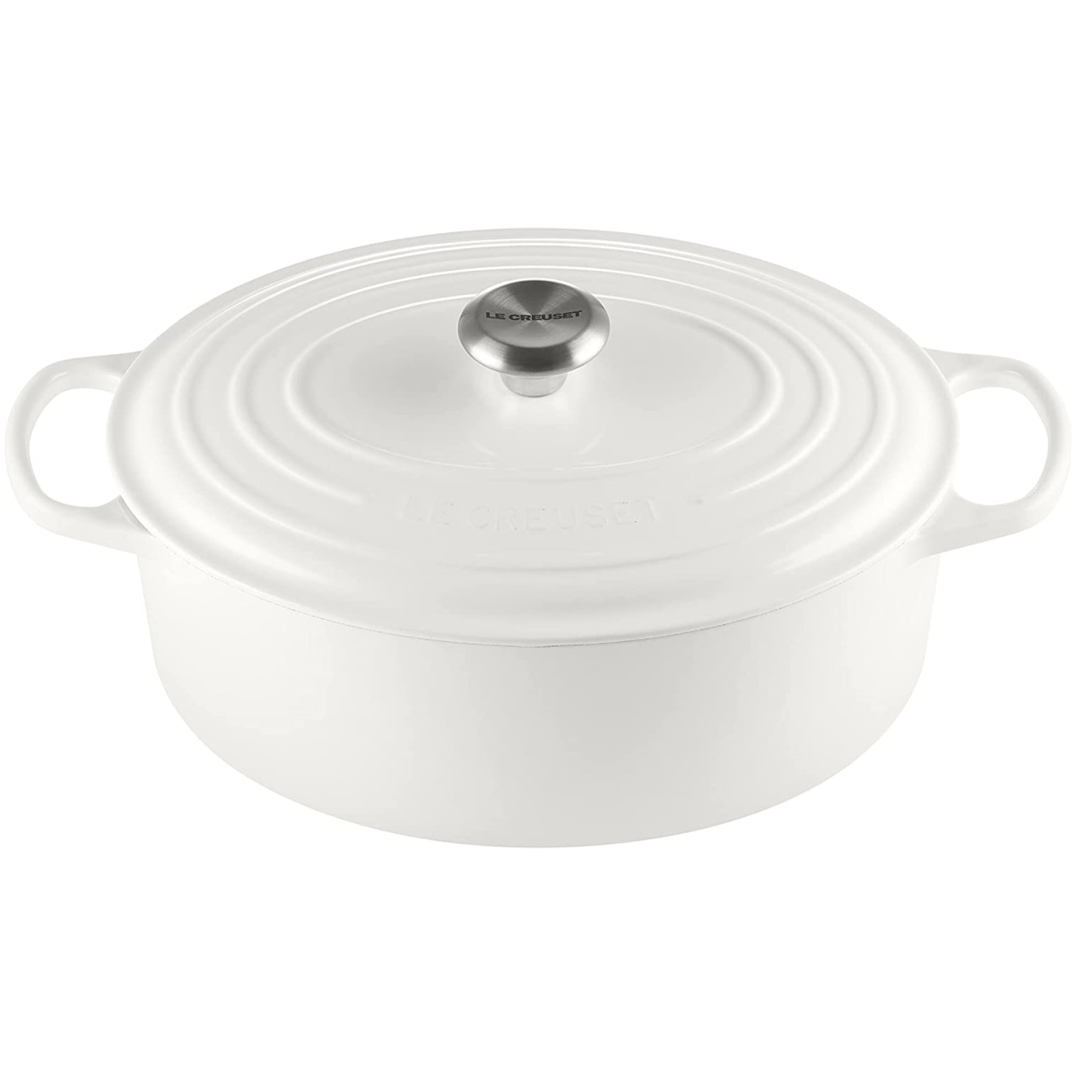 Le Creuset 6.75 Qt Oval Dutch Oven - White