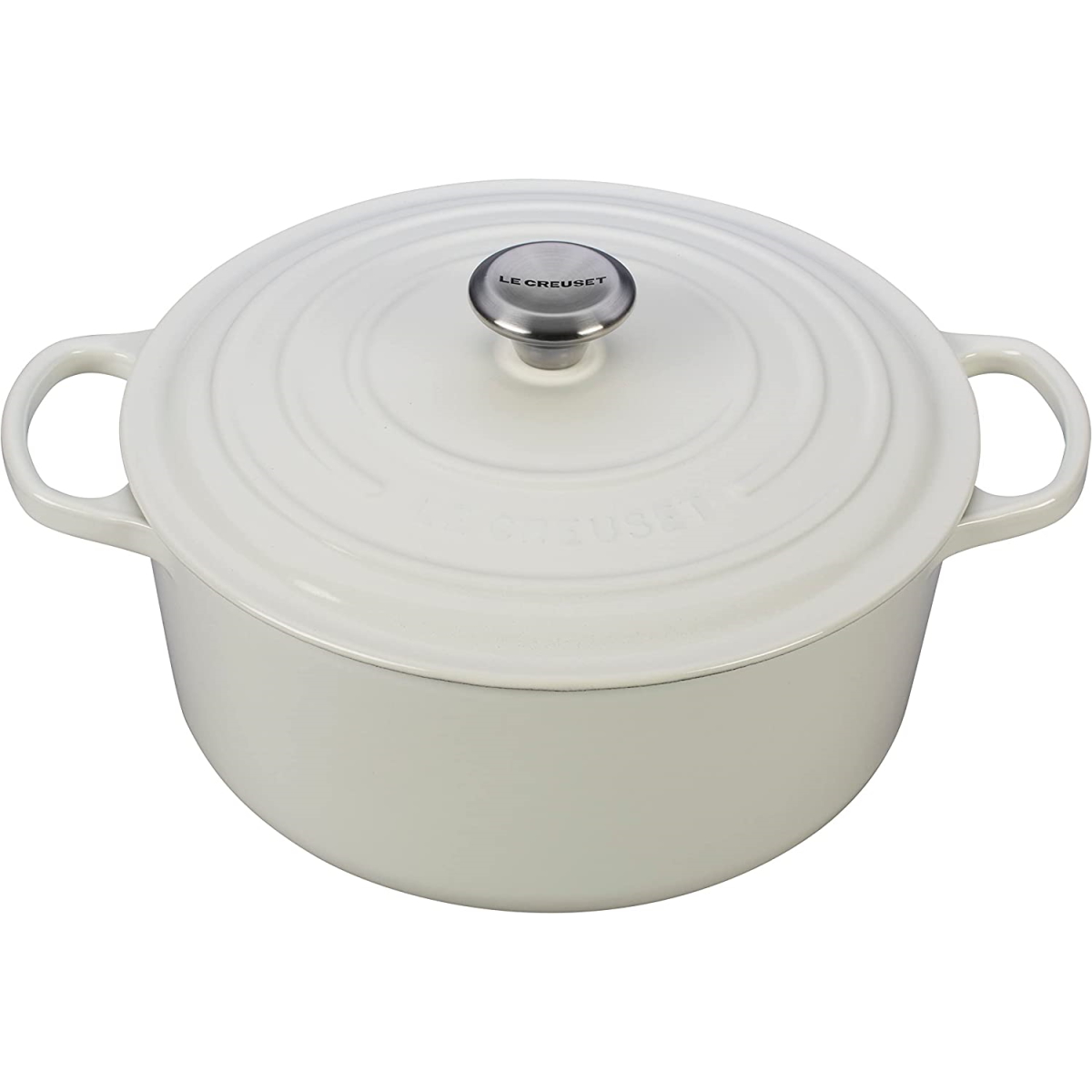 Le Creuset 7.25 Qt Round Dutch Oven - White