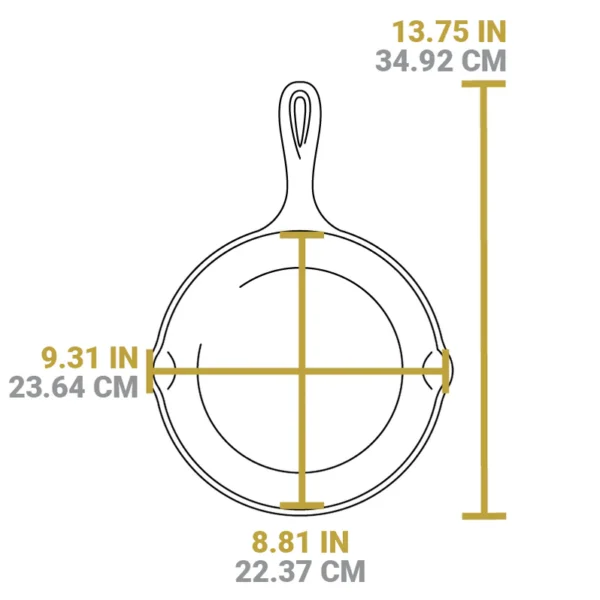 Lodge 9 Inch Seasoned Cast Iron Skillet2