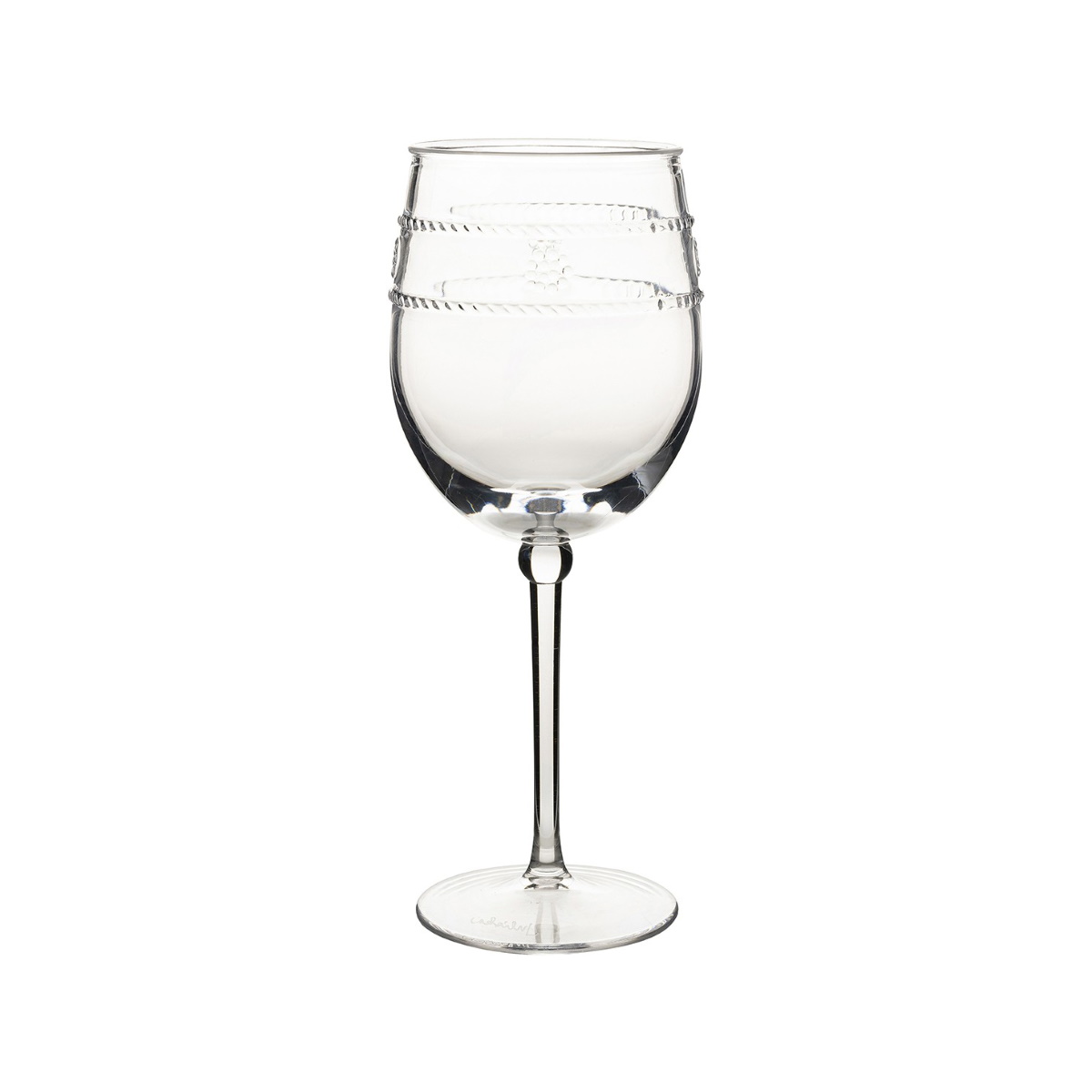 Juliska Isabella Acrylic Wine Glass Berings