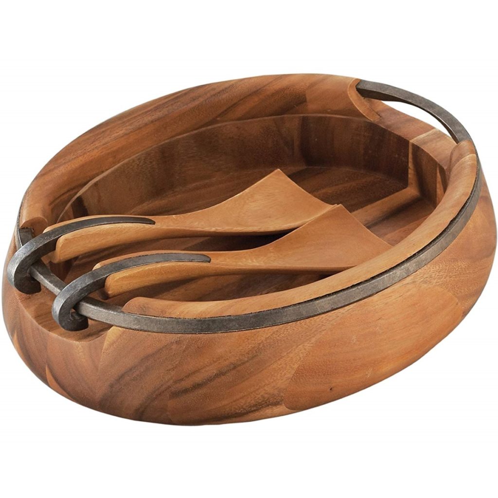 ANVIL SALAD BOWL W/ SERVERS