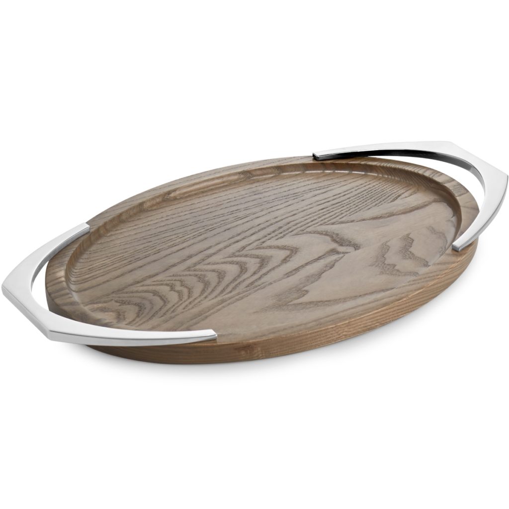 CABO OVAL ASH WOOD TRAY