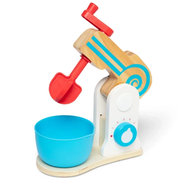 Melissa & Doug Wooden Make-a-Cake Mixer Set2