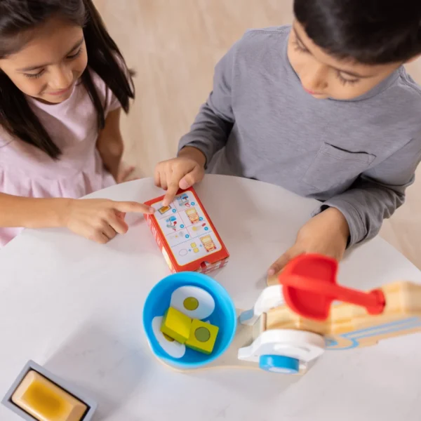Melissa & Doug Wooden Make-a-Cake Mixer Set3