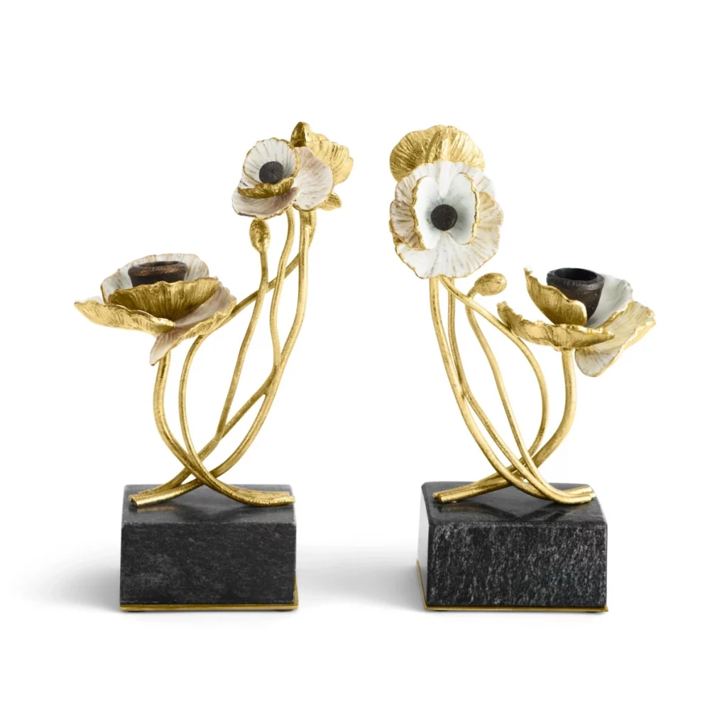 Michael Aram Anemone Candleholders