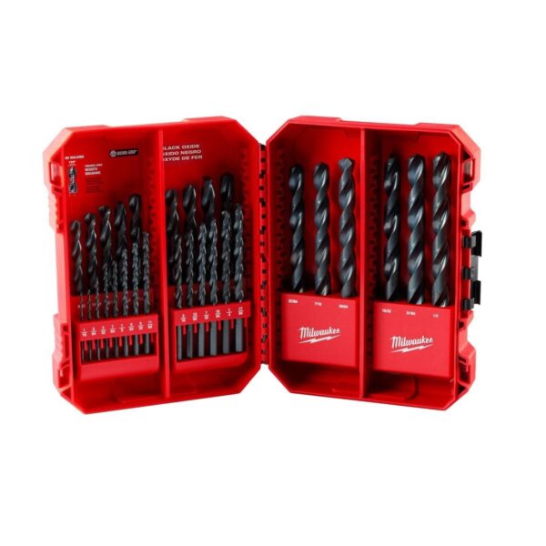 Milwaukee THUNDERBOLT Black Oxide 29pc Drill Bit Set