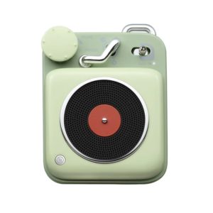 Button Mini Portable Wireless Bluetooth Speaker, Green