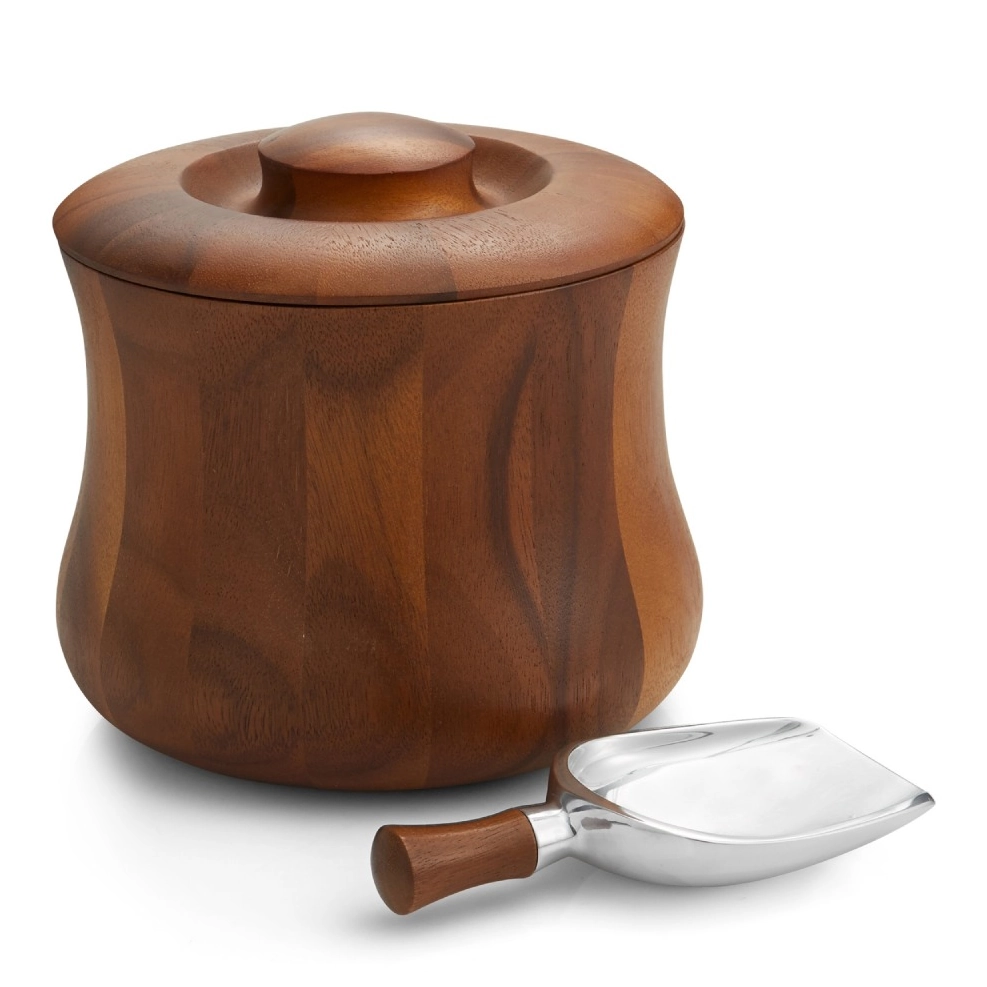 Nambé Nara Ice Bucket with Scoop