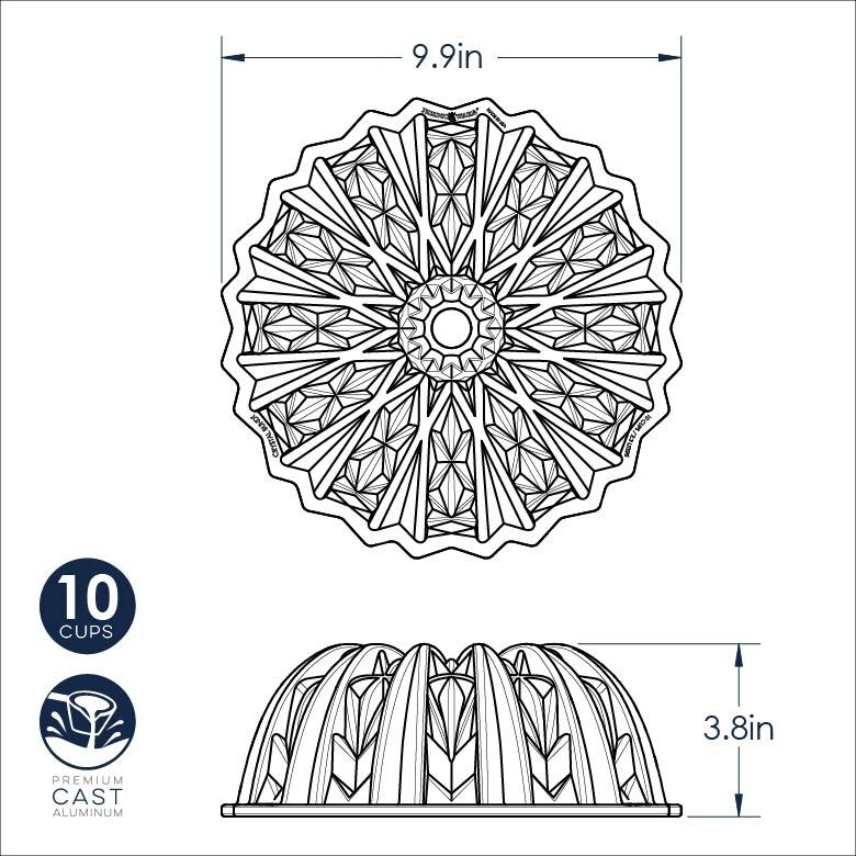 Nordic Ware Cut Crystal Bundt Pan4