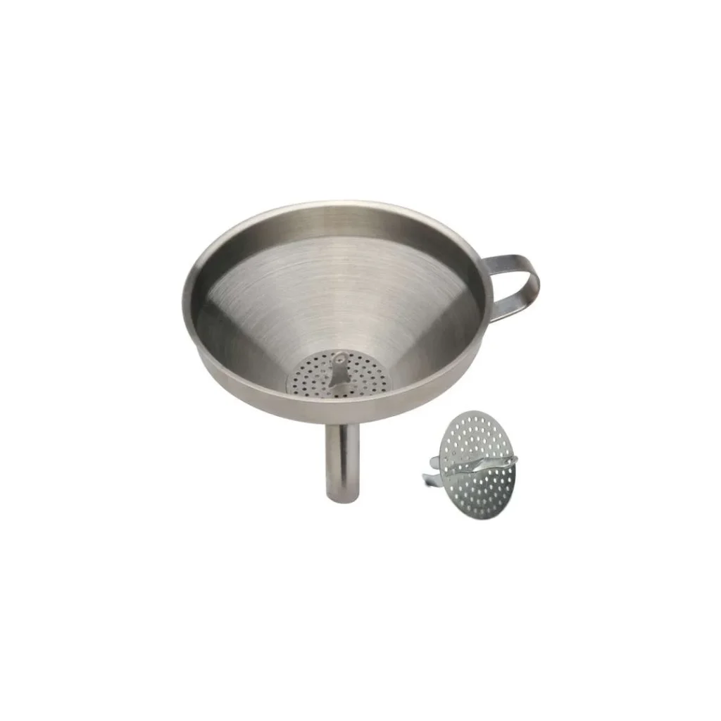 Norpro 5.5in Stainless Funnel with Strainer