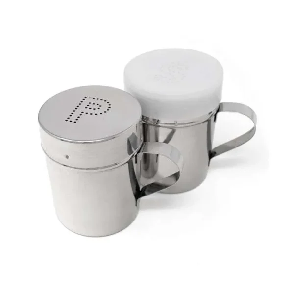 Norpro Stainless Salt & Pepper Shaker Set2