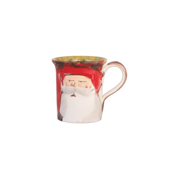 OLD ST NICK MUG-RED HAT