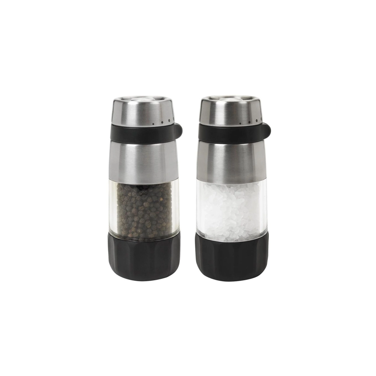 OXO Accent Mess-Free Salt & Pepper Grinder Set