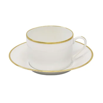 ORSAY GOLD TEA CUP AND SAUCER