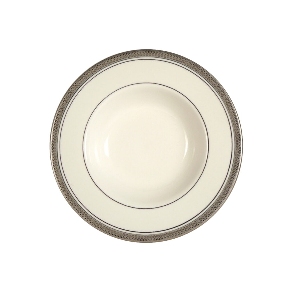 Pickard Geneva Ivory Rim Soup Bowl
