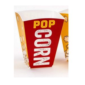 Popcorn Cinema Tub - Red/Yellow