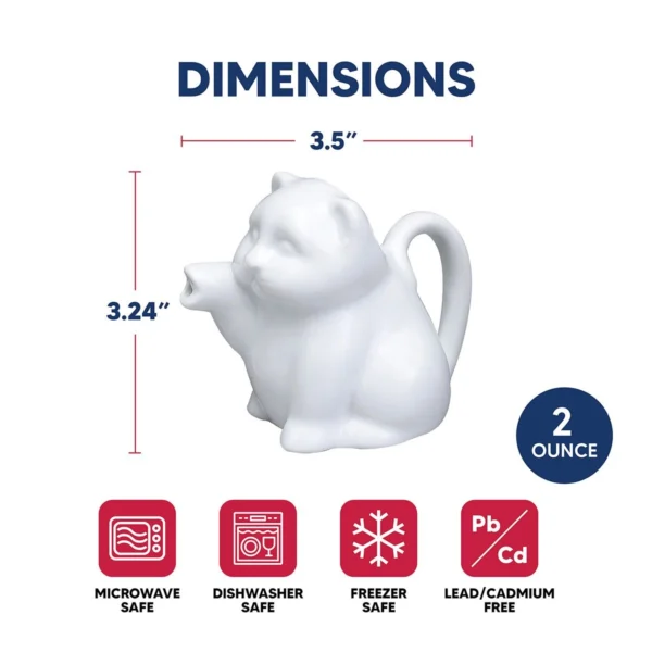 Porcelain Mini Cat Creamer3