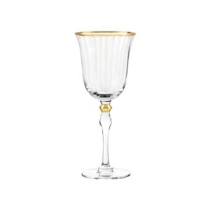 SALEM GOLD WINE GLASS