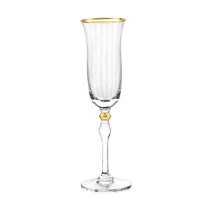 Qualia Salem Gold Champagne Flute
