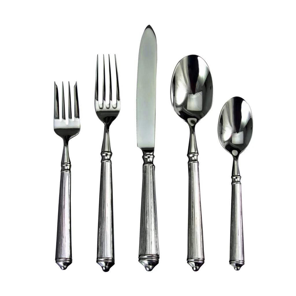 Ricci Argentieri Rialto Mirrored Stainless 5 Piece Set