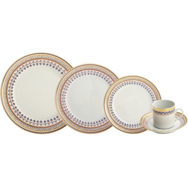 CHINOISE BLUE 5PC SETTING